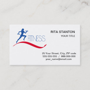 Fitness Visitkort