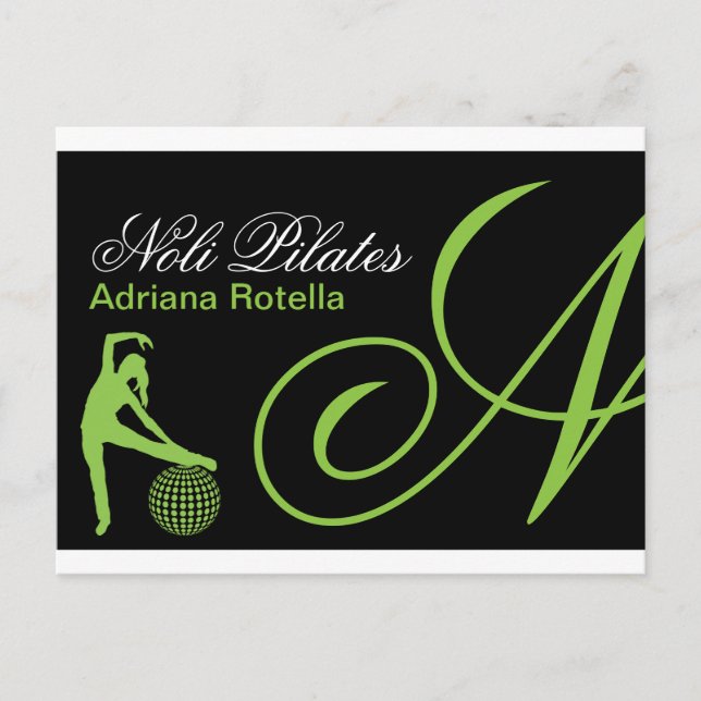 Fitness-vykort Vykort (Framsida)