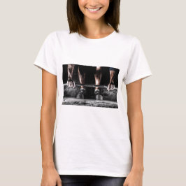 Fitness Weightlyftande Gym Workout Tee Shirt