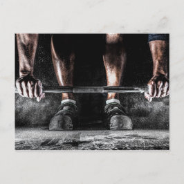 Fitness Weightlyftande Gym Workout Vykort