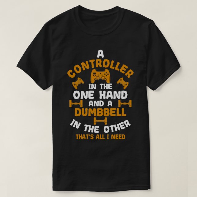 Fitness Workout Gym Training Bodybuilding (28) T Shirt (Design framsida)