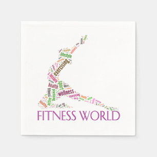 Fitness World Pappersservett