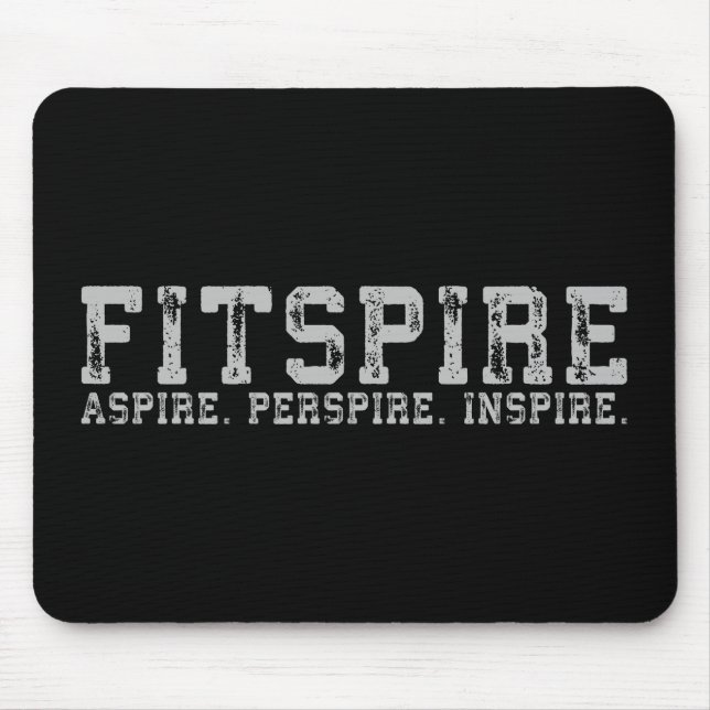 Fitspire - Aspire, Perspire, Inspire - Workout Musmatta (Framsidan)