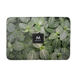 Fittonia Mosaic Plant med Variegated Löv Badrumsmatta