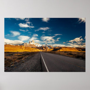 Fitz Roy In God Light Poster