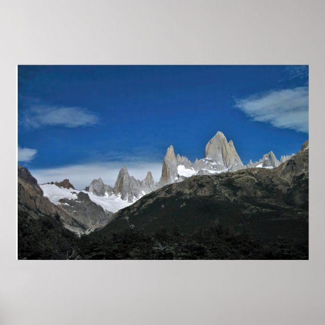 Fitz Roy Massif Poster (Framsidan)