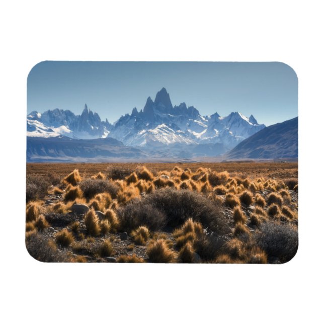 Fitz Roy, Patagonia, Argentina Magnet (Horisontell)