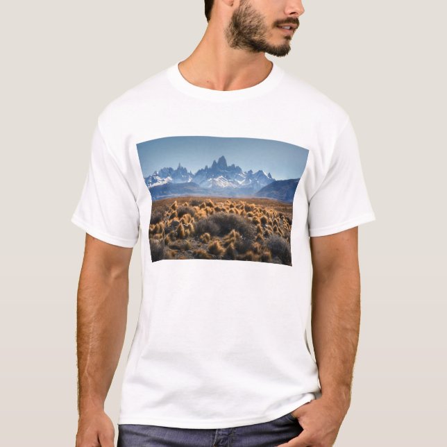 Fitz Roy, Patagonia, Argentina Tee Shirt (Framsida)