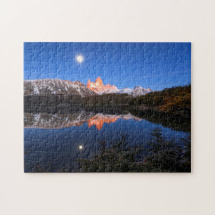 Fitz Roy reflexion Pussel