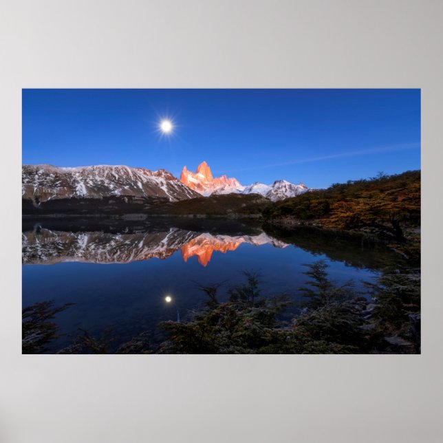 Fitz Roy's Reflection Poster (Framsidan)