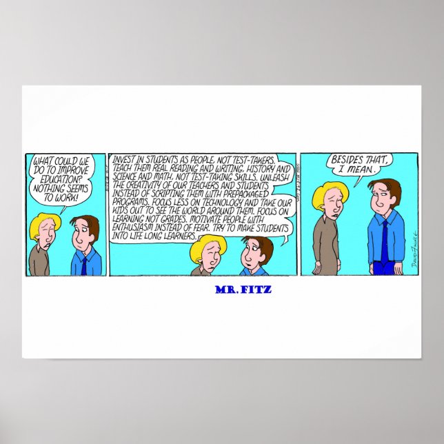 Fitz - Utbildningslösningen Poster (Framsidan)