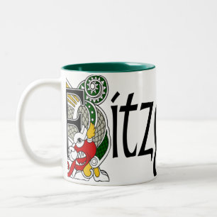 Fitzgerald Celtic drakemugg Två-Tonad Mugg