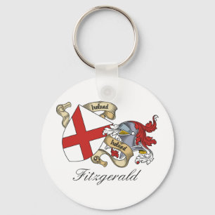Fitzgerald Family Crest Nyckelring