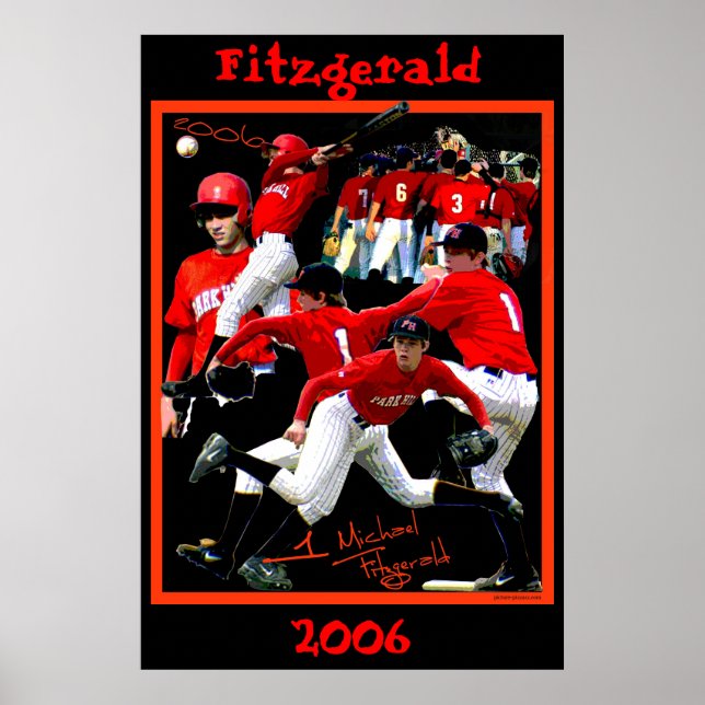 Fitzgerald Freshman Baseball Poster (Framsidan)