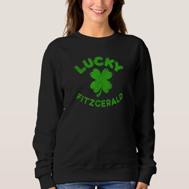 Fitzgerald Irish Family Saint patrick S Day Fitz T Shirt (Framsida)