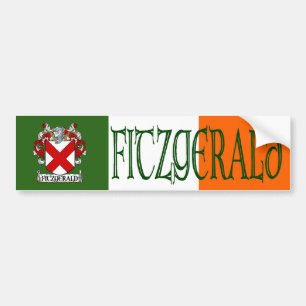 Fitzgerald Jackar av Arm Bumper Sticker Bildekal