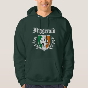Fitzgerald Shamrockvapensköld Hoodie