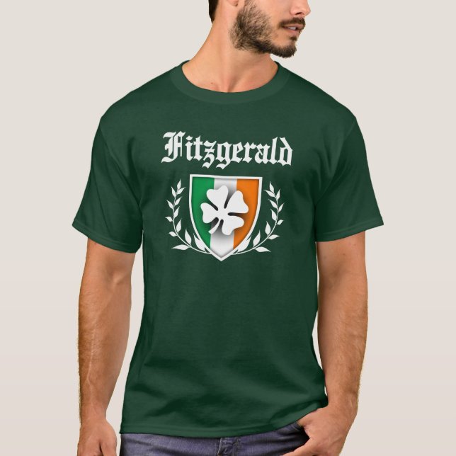 Fitzgerald Shamrockvapensköld T-shirt (Framsida)