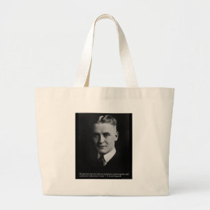 Fitzgerald "Two Souls" & Citat Tees & Gåvor Jumbo Tygkasse