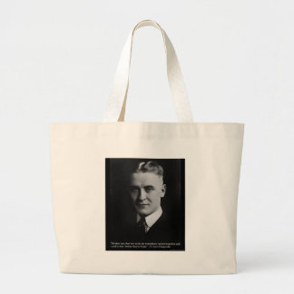 Fitzgerald "Two Souls" & Citat Tees & Gåvor Jumbo Tygkasse