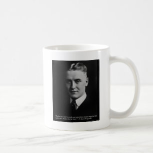 Fitzgerald "Two Souls" & Citat Tees & Gåvor Kaffemugg