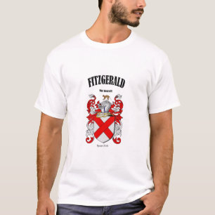 FITZGERALD-Vapensköld översättning och innebör T Shirt