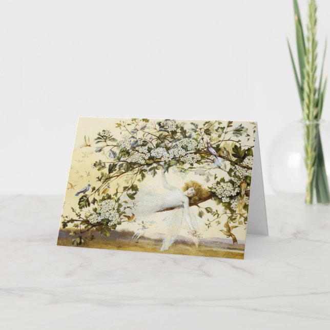 Fitzgeralds `-Ariel' födelsedag Kort (Framsida)