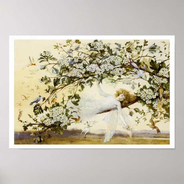 Fitzgerald's "Ariel" - Vintage Print Poster (Framsidan)