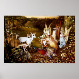 Fitzgerald's "The Enchanted Forest" - Skriv ut Poster