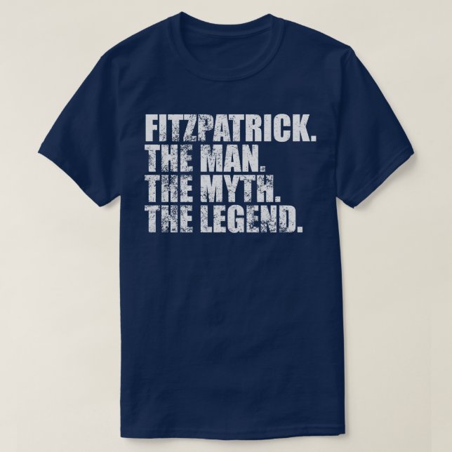 Fitzpatrick Fitzpatrick Family namn Fitzpatrick la T Shirt (Design framsida)