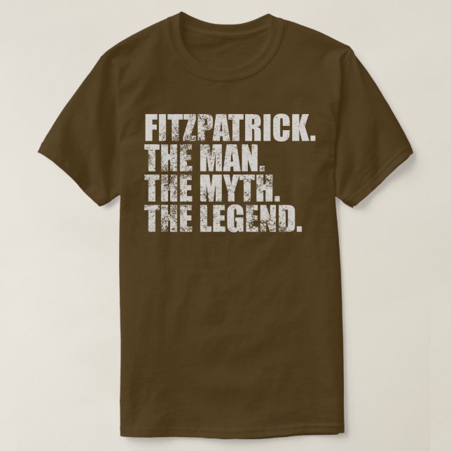 Fitzpatrick Fitzpatrick Family namn Fitzpatrick la T Shirt (Design framsida)