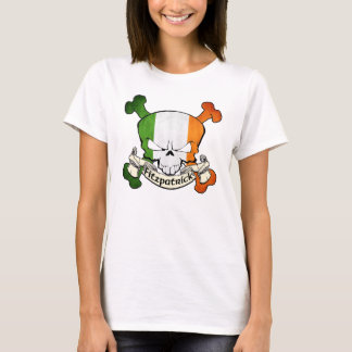 Fitzpatrick Irish Skull Tee Shirt