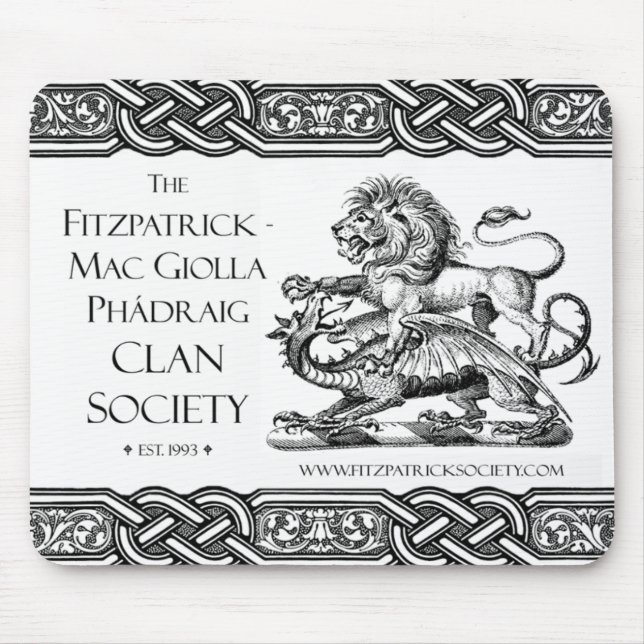 Fitzpatrick-Mac Giolla Phádraig Society Design I M Musmatta (Framsidan)