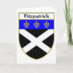 Fitzpatrick vapensköld-/familjvapensköld kort
