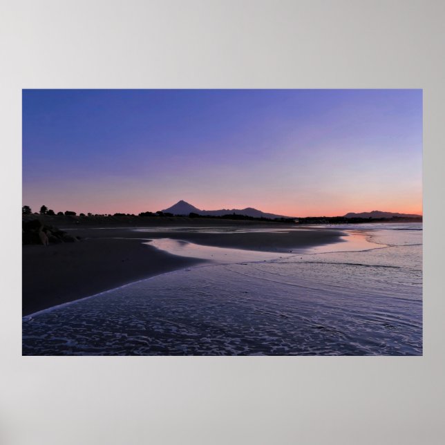 Fitzroy Beach Sunset Poster (Framsidan)