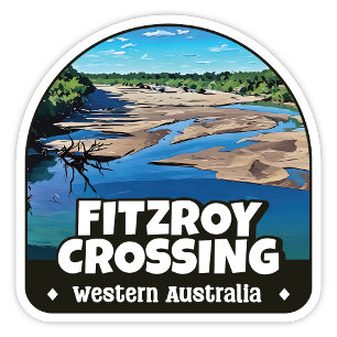 Fitzroy Crossing, Western Australia Sticker Klistermärken