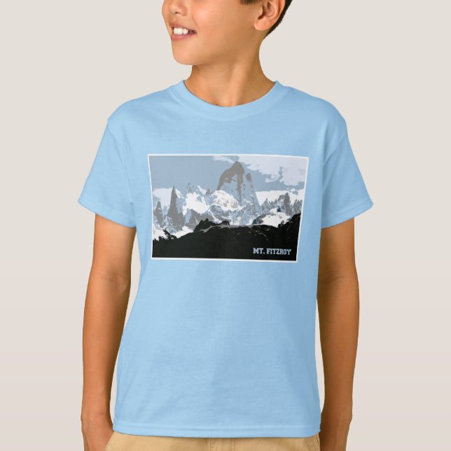 Fitzroy Mountain, Patagonia, Argentina T Shirt (Framsida)