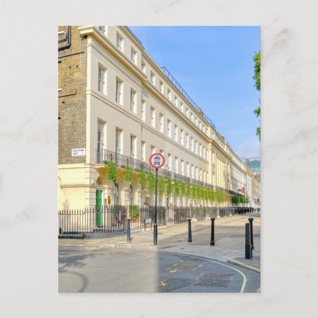 Fitzroy Square, Fitzrovia, London UK Postcard Vykort (Framsida)