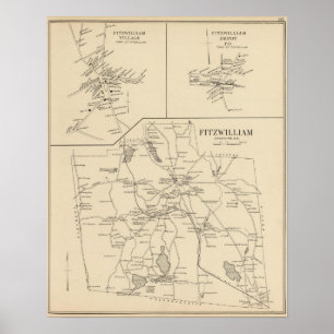 Fitzwilliam Cheshire Co Poster