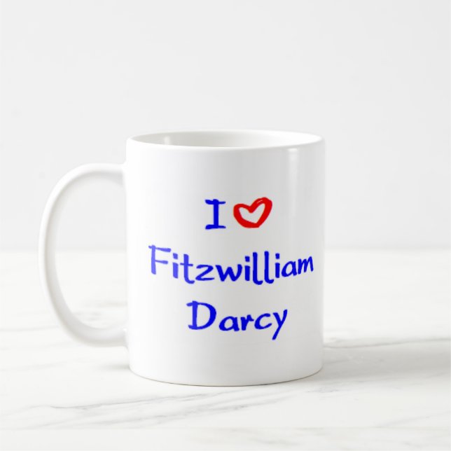 fitzwilliam darcy kaffemugg (Vänster)