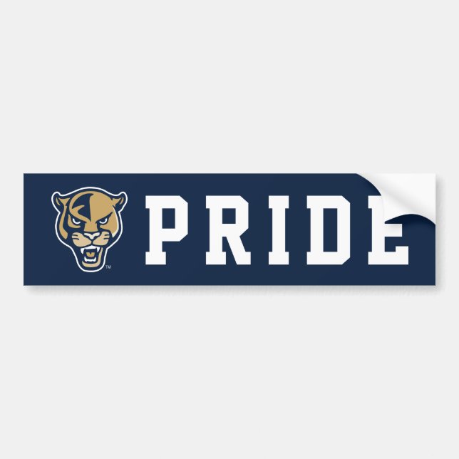 FIU Panther Head Bildekal (Framsidan)
