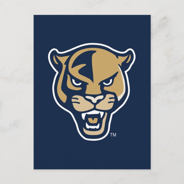 FIU Panther Head Inbjudan Vykort (Framsida)