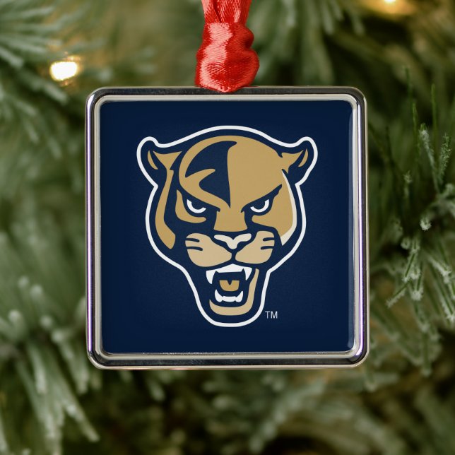 FIU Panther Head Julgransprydnad Metall (Träd)