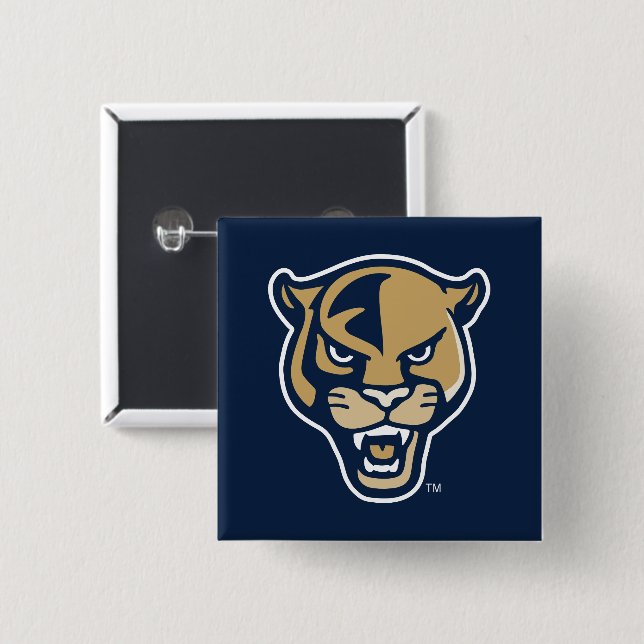 FIU Panther Head Knapp (Framsida & baksida)