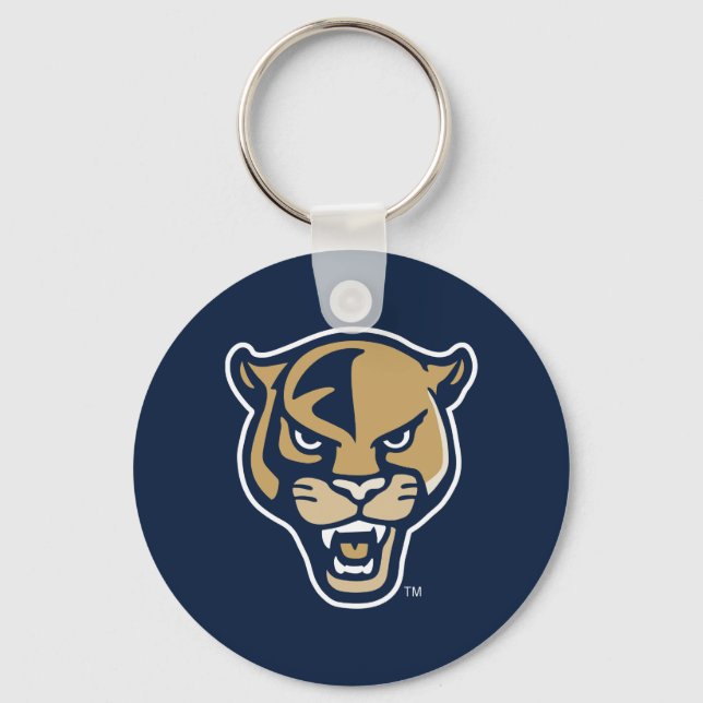 FIU Panther Head Nyckelring (Framsida)