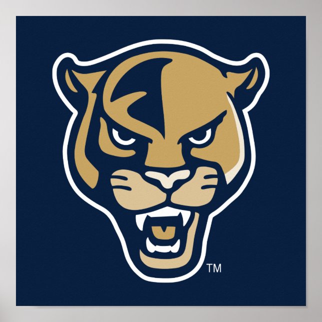 FIU Panther Head Poster (Framsidan)