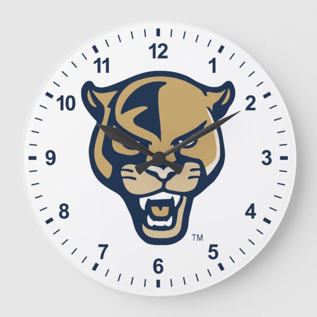 FIU Panther Head Stor Klocka (Framsida)