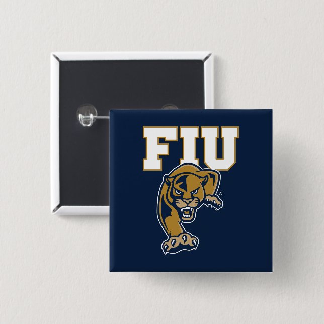 FIU Panthers Knapp (Framsida & baksida)