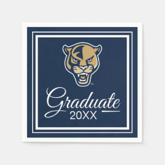 FIU Panthers Studenten Pappersservett