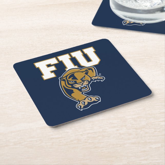FIU-Pantrar Underlägg Papper Kvadrat (Vinklad)